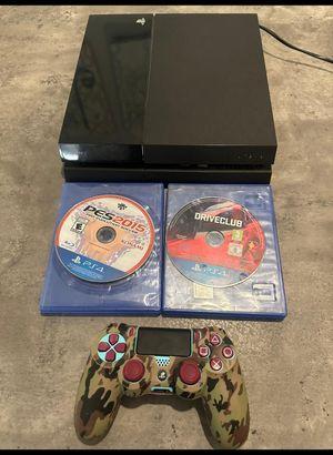 PlayStation 4 + with games for sale