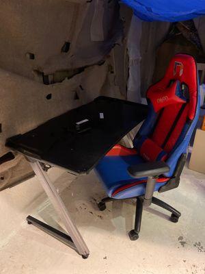 Gaming table and gaming chair for sale